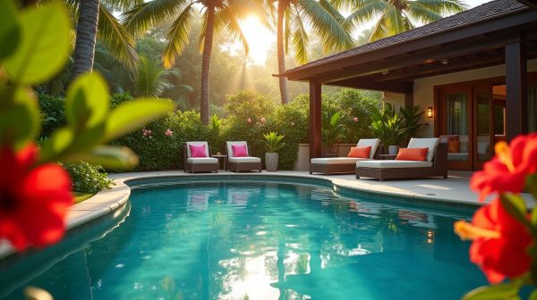 Trouvez une location de maison avec piscine chauffée pour vos vacances